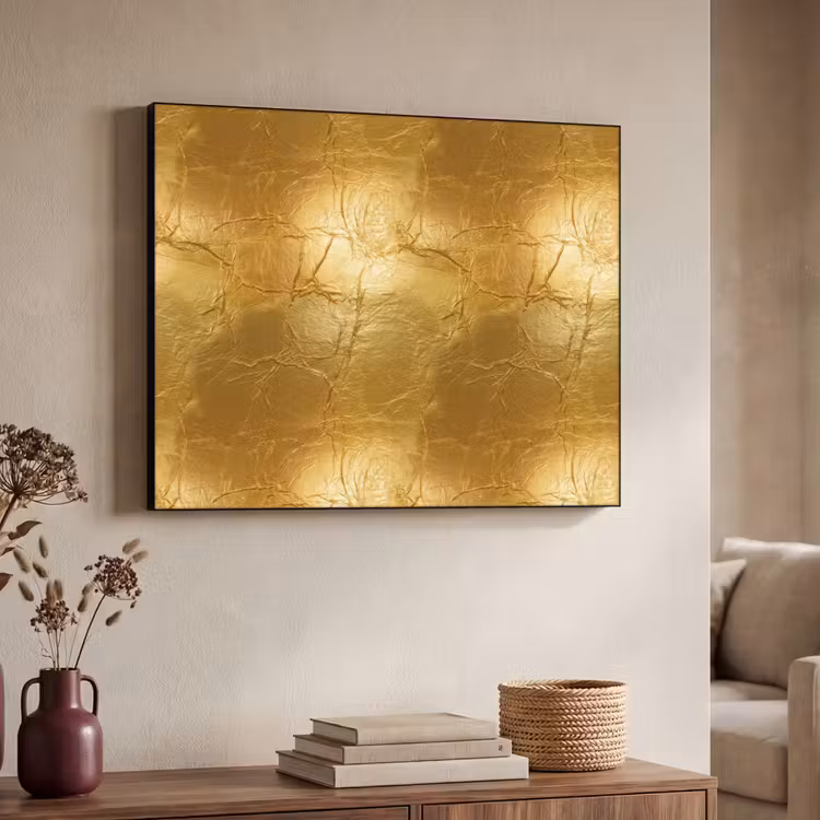 Art Frame - Bladgoud - Vintage - Textuur - Warm Goud — 4