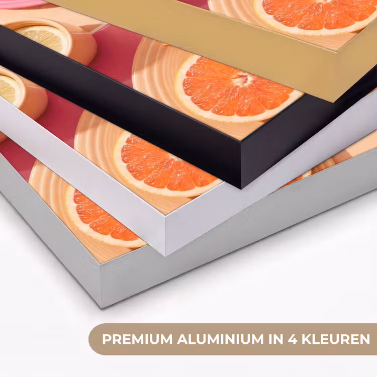 Art Frame - Eten - Citrusvruchten - Stillevens - Roze - Oranje — 5
