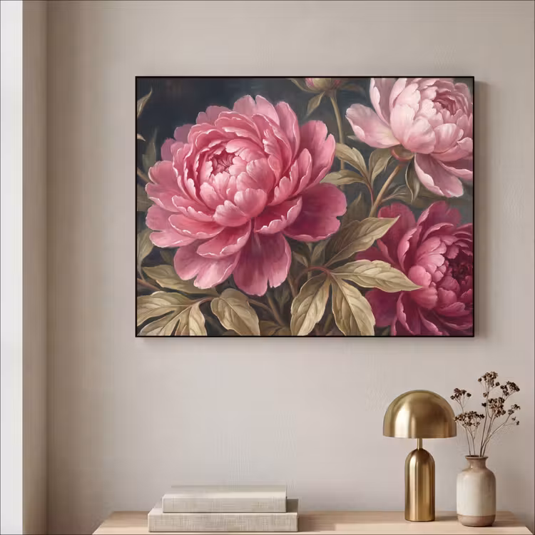 Art Frame - Bloemen - Roze - Klassiek - Natuur — 3