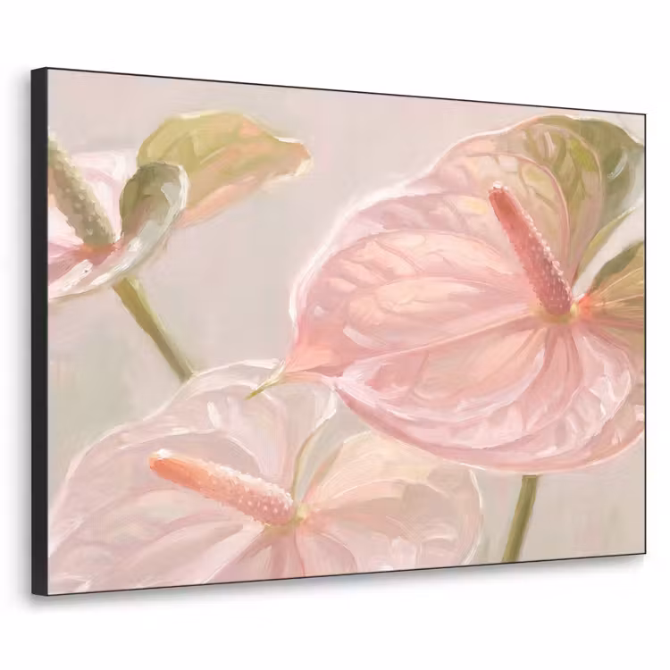 Art Frame - Bloemen - Pastel - Abstract - Natuur - Groen — 1