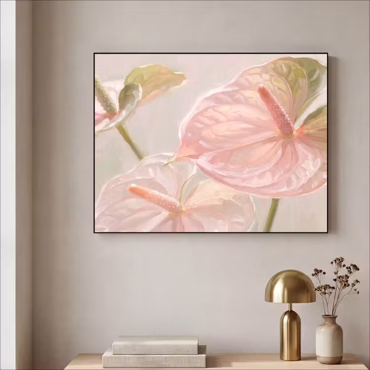 Art Frame - Bloemen - Pastel - Abstract - Natuur - Groen — 3