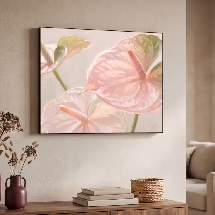 Art Frame - Bloemen - Pastel - Abstract - Natuur - Groen — 4