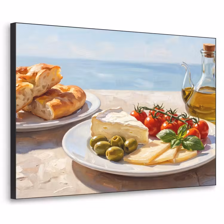Art Frame - Eten - Middellandse Zee - Natuur - Geschilderd — 1