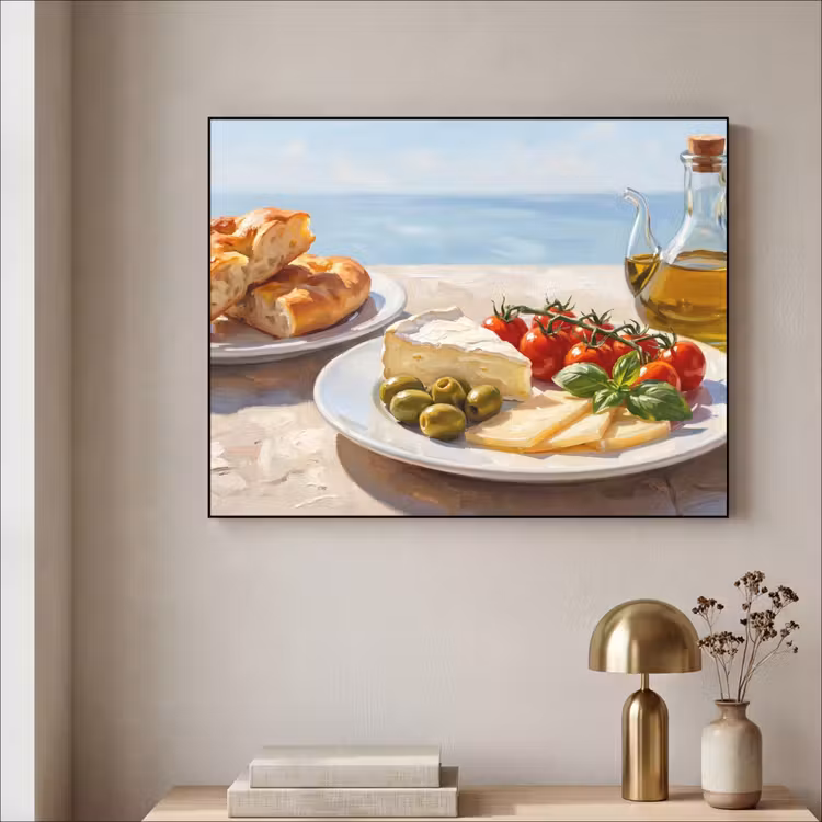 Art Frame - Eten - Middellandse Zee - Natuur - Geschilderd — 3