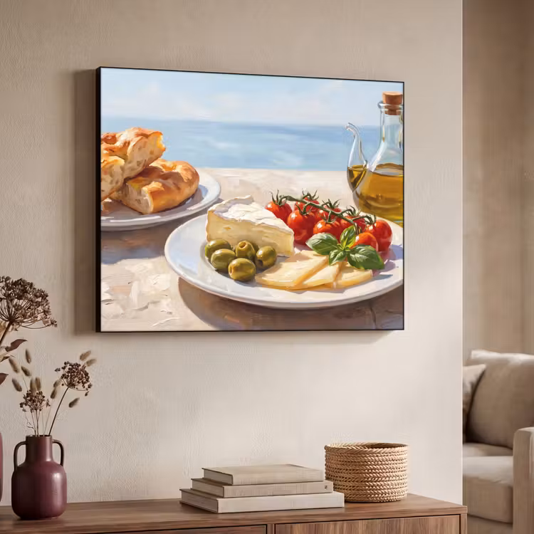 Art Frame - Eten - Middellandse Zee - Natuur - Geschilderd — 4