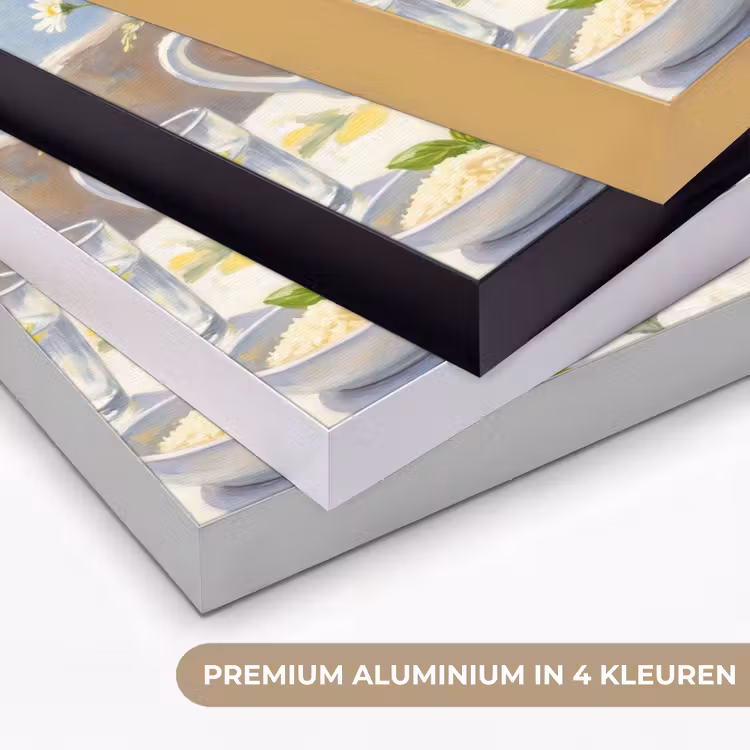 Art Frame - Eten - Terras - Zomer - Geschilderd - Geel — 5
