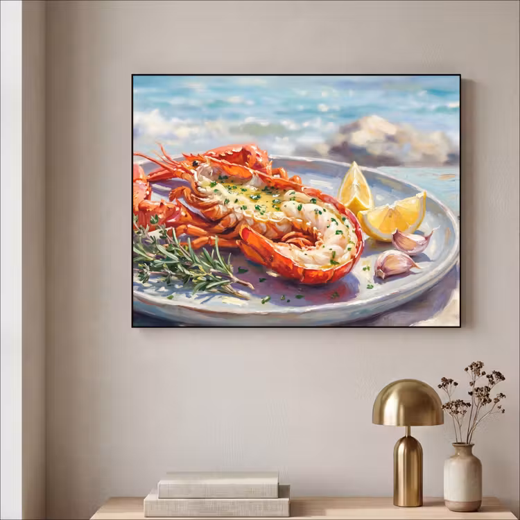 Art Frame - Eten - Zee - Kust - Modern - Blauw — 3