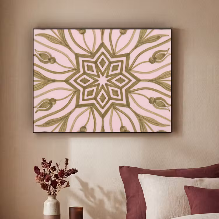 Art Frame - Patroon - Mandala - Decoratie - Abstract - Groen — 2