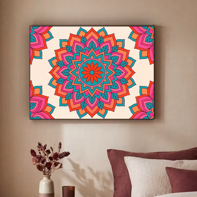 Art Frame - Mandala - Patroon - Abstract - Kleurrijk - Modern — 2
