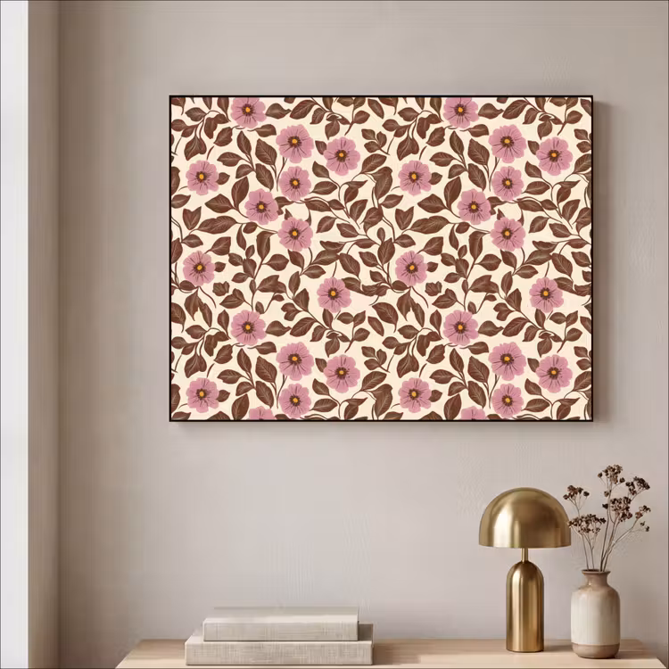 Art Frame - Bloemen - Bladeren - Kleurrijk — 3