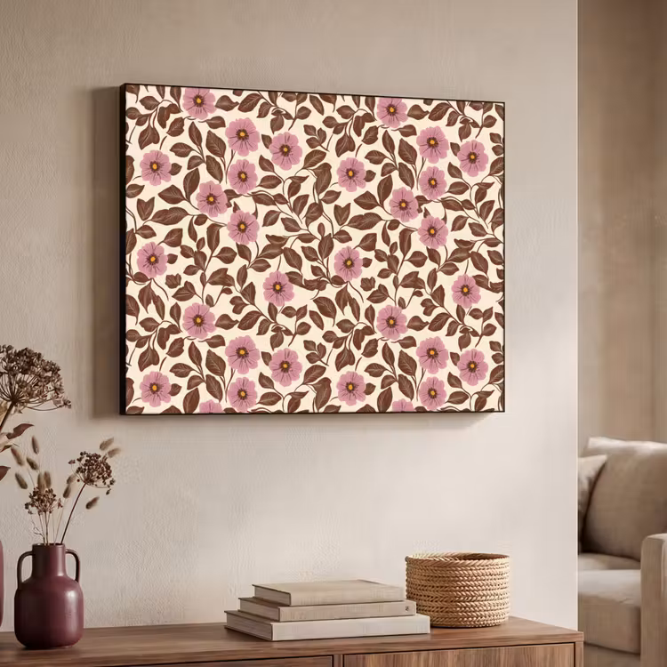 Art Frame - Bloemen - Bladeren - Kleurrijk — 4
