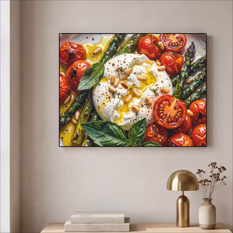 Art Frame - Eten - Groenten - Kaas - Modern - Vers — 3