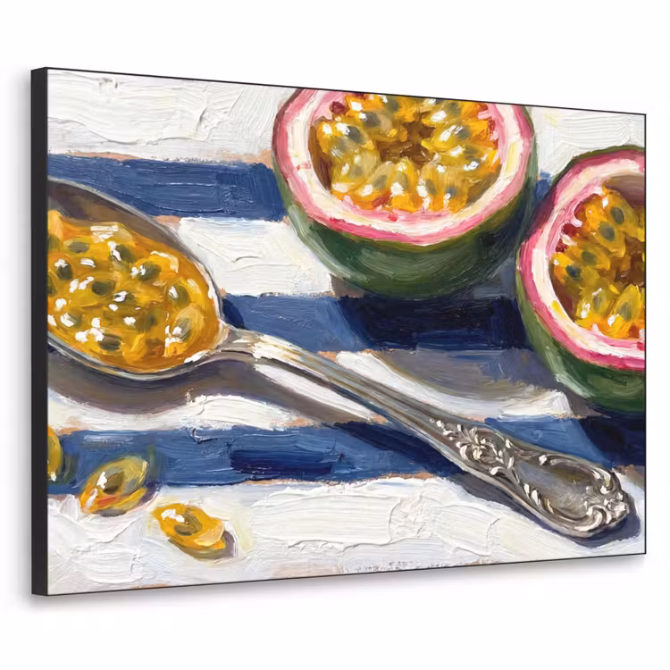 Art Frame - Eten - Passievrucht - Tropisch - Modern - Kleurrijk — 1