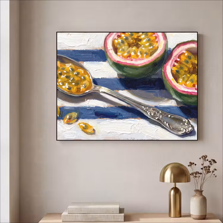 Art Frame - Eten - Passievrucht - Tropisch - Modern - Kleurrijk — 3