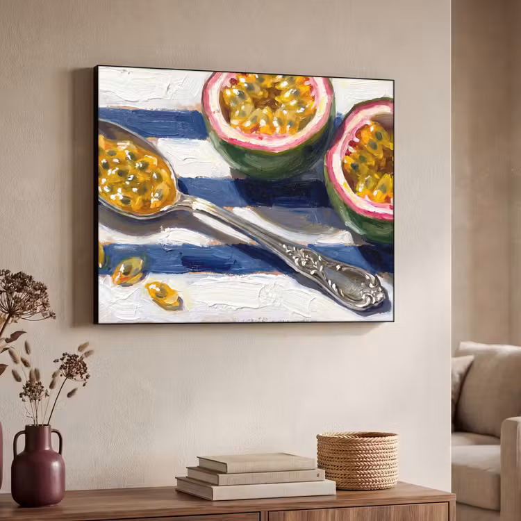 Art Frame - Eten - Passievrucht - Tropisch - Modern - Kleurrijk — 4