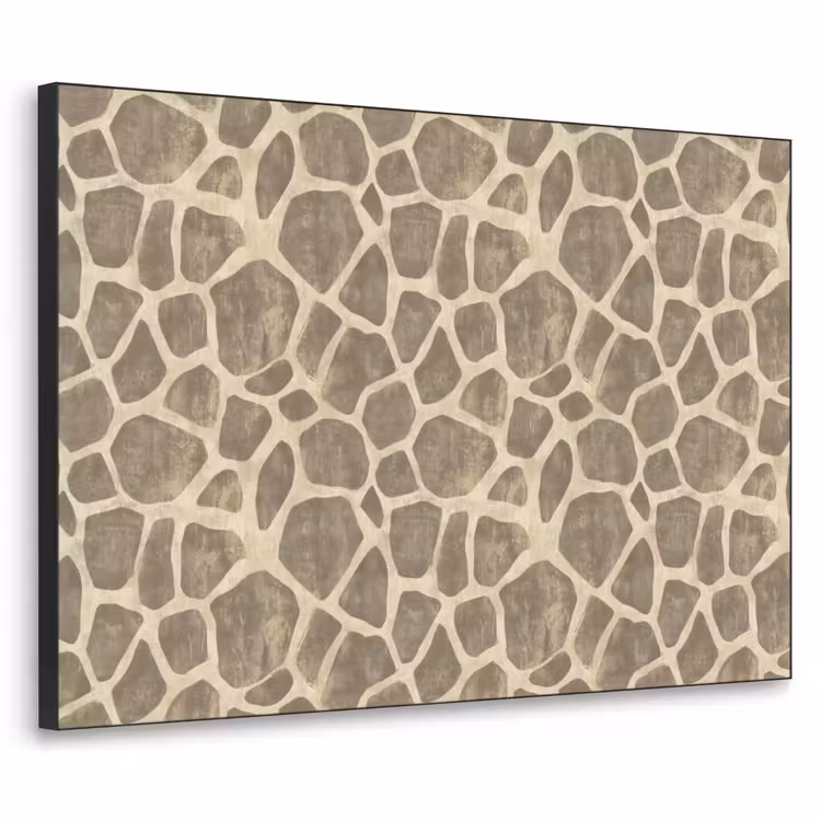 Art Frame - Giraf - Patroon - Beige - Bruin — 1