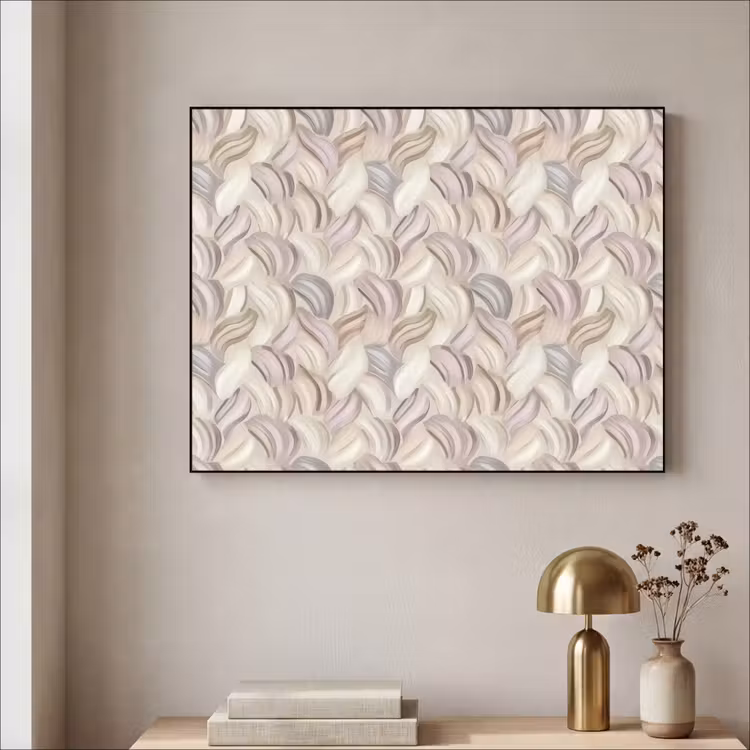 Art Frame - Abstract - Golvend - Pastel — 3