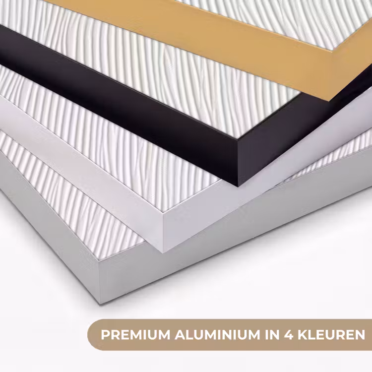 Art Frame - Golven - Ribbels - Wit — 5