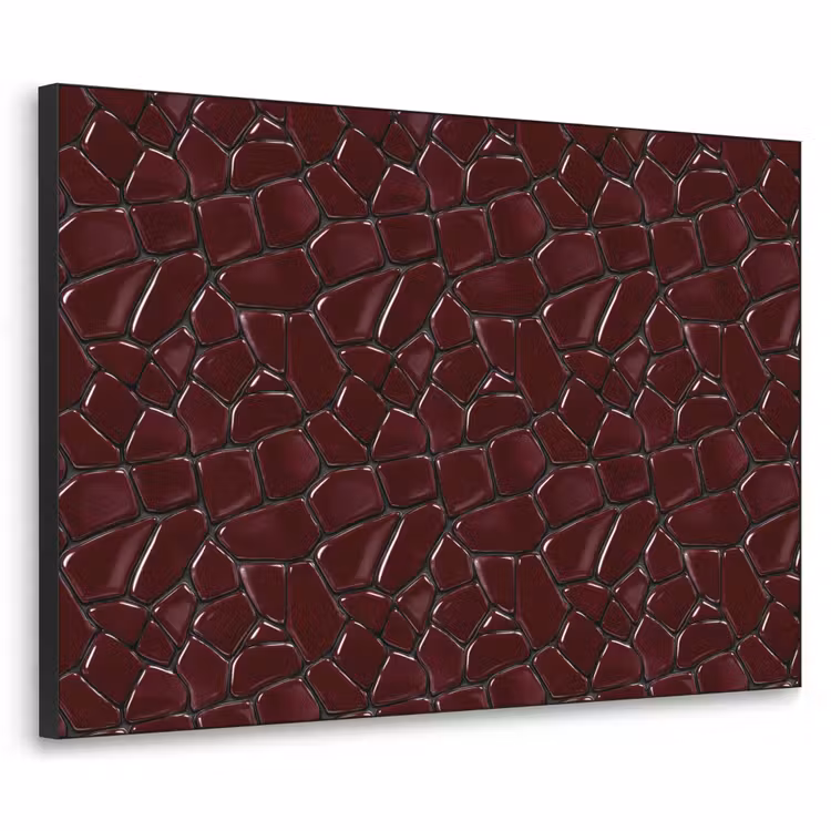 Art Frame - Mozaïek - Tegel - Bordeauxrood — 1