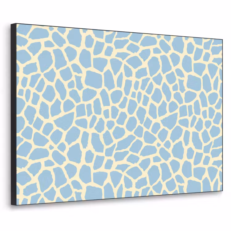 Art Frame - Giraf - Modern - Blauw — 1
