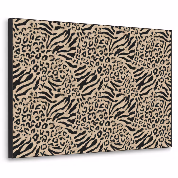 Art Frame - Giraf - Zebra - Motief - Bruin — 1