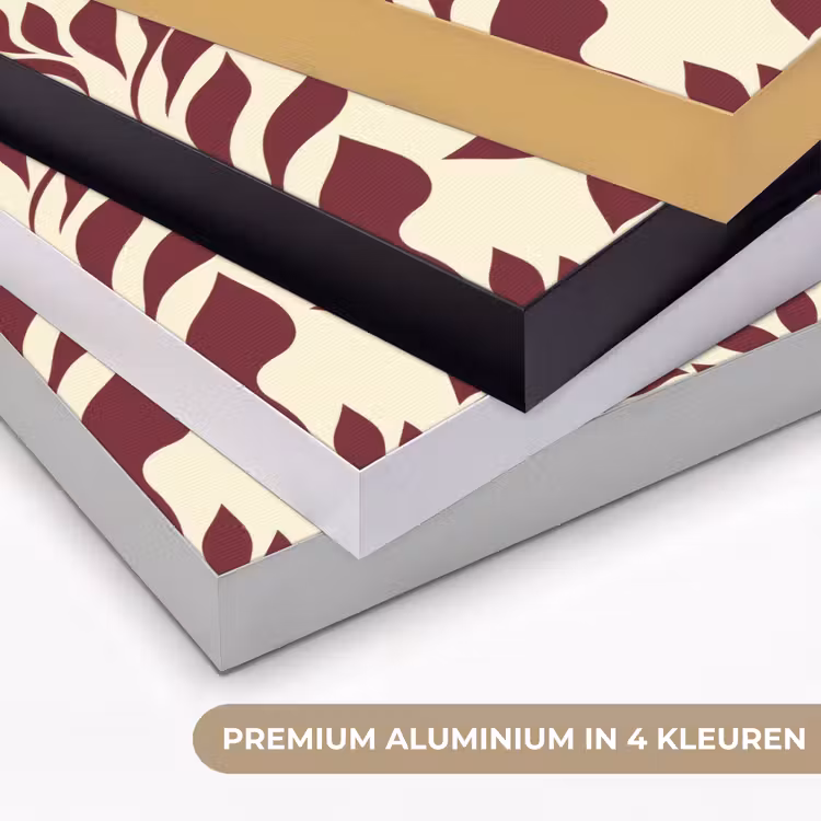 Art Frame - Abstract - Bladeren - Burgundy — 5