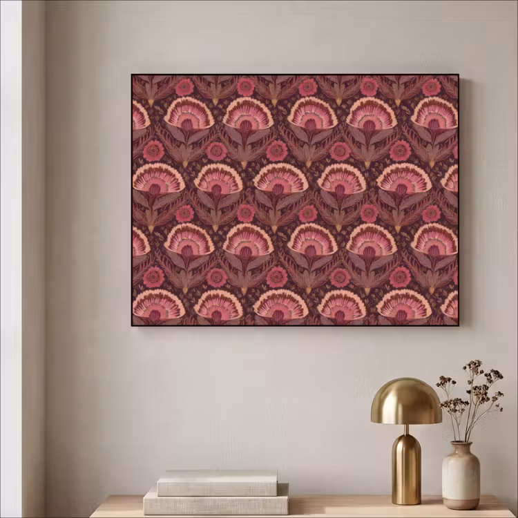 Art Frame - Antiek - Bloemen - Kleurrijk — 3