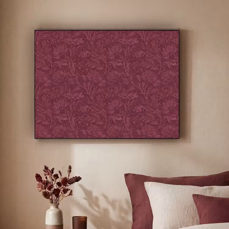 Art Frame - Bladeren - Patroon - Paars — 2