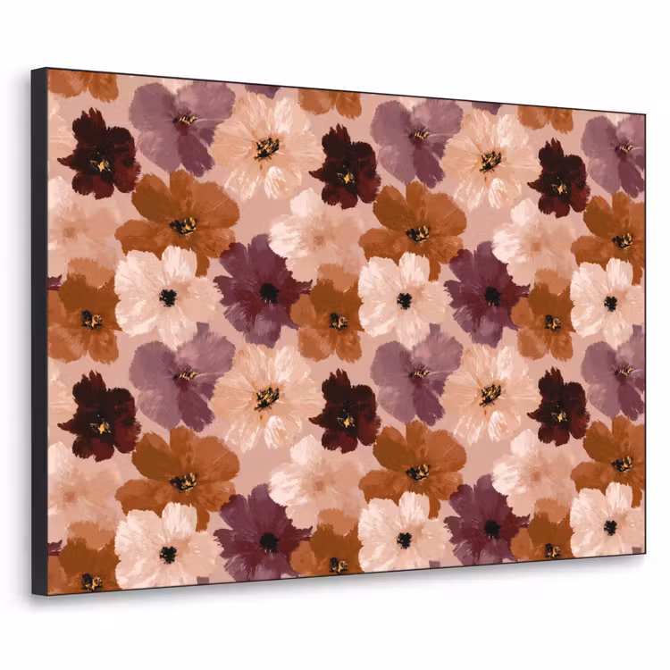 Art Frame - Bloemen - Abstract - Aardetinten — 1