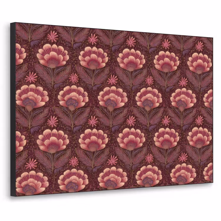Art Frame - Bloemen - Waaier - Paars — 1