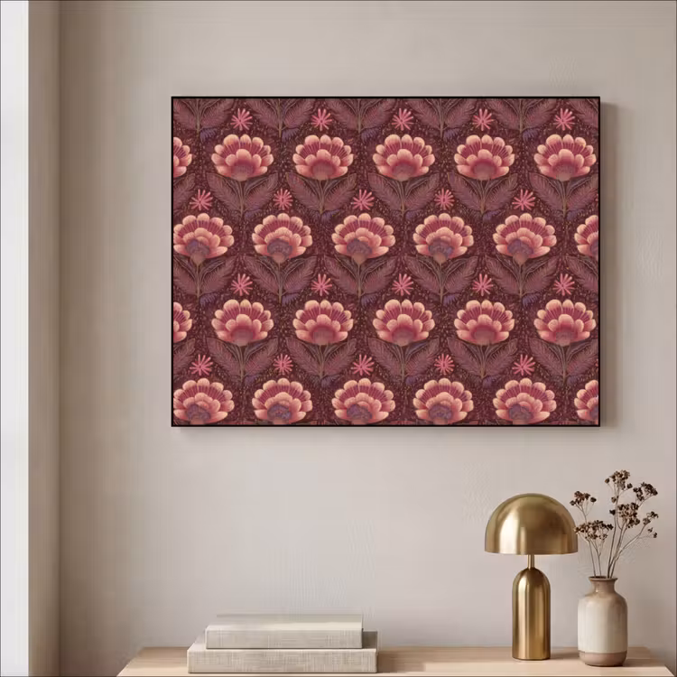 Art Frame - Bloemen - Waaier - Paars — 3