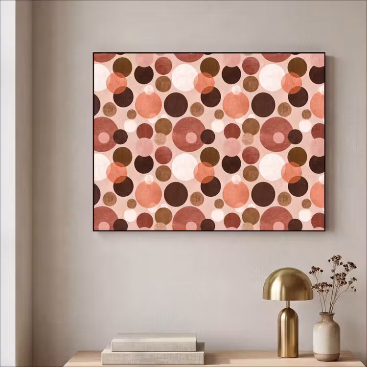 Art Frame - Cirkels - Modern - Kleurrijk — 3