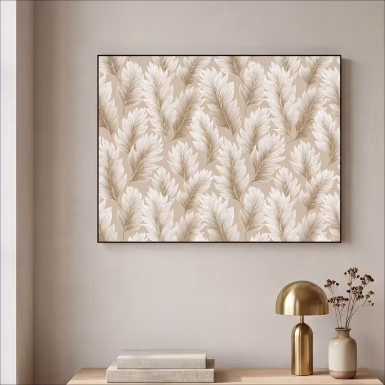 Art Frame - Botanisch - Patroon - Beige — 3