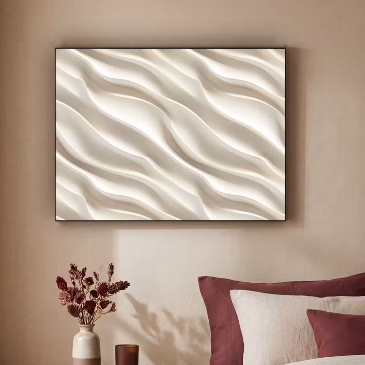 Art Frame - Diagonaal - Golven - Crème — 2