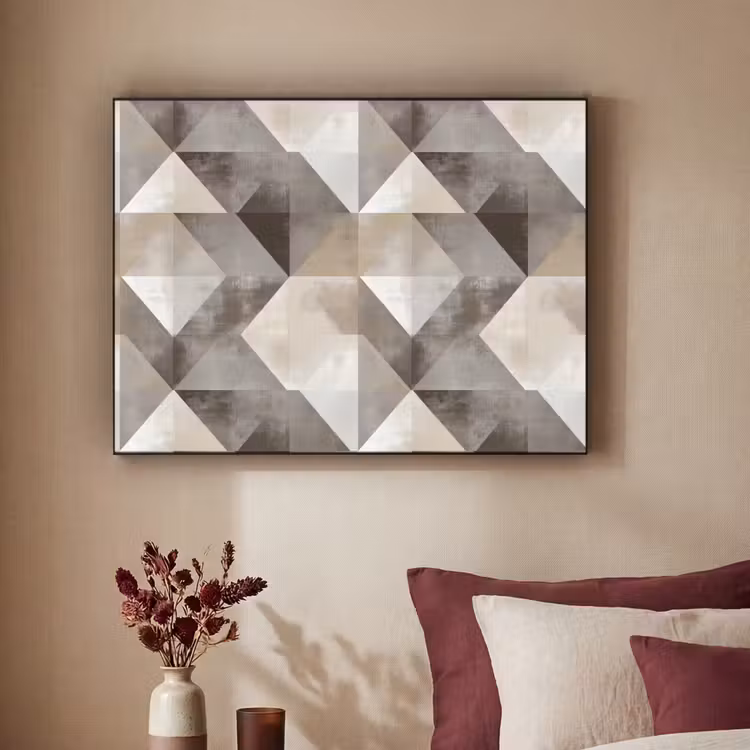 Art Frame - Geometrisch - Motief - Aardetinten — 2