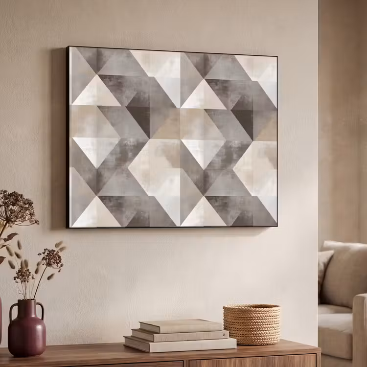 Art Frame - Geometrisch - Motief - Aardetinten — 4