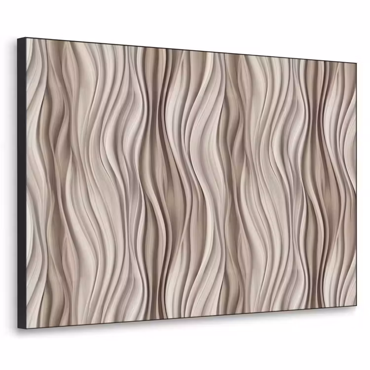 Art Frame - Golven - 3D - Crème — 1