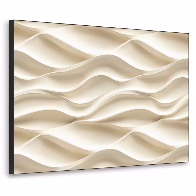 Art Frame - Lijnen - Golvend - Crème — 1