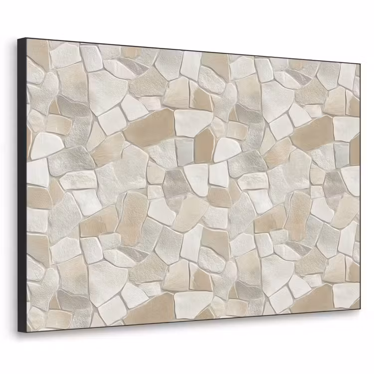 Art Frame - Mozaïek - Stenen - Beige — 1