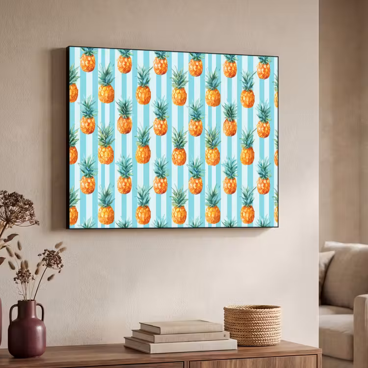 Art Frame - Ananas - Strepen - Groen — 4