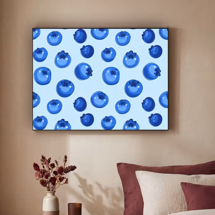 Art Frame - Bessen - Modern - Blauw — 2