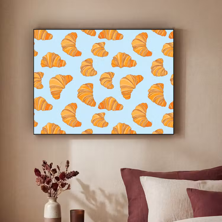Art Frame - Croissant - Speels - Blauw — 2