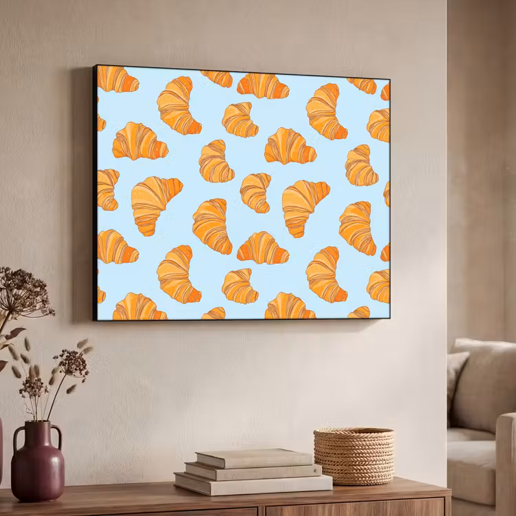 Art Frame - Croissant - Speels - Blauw — 4