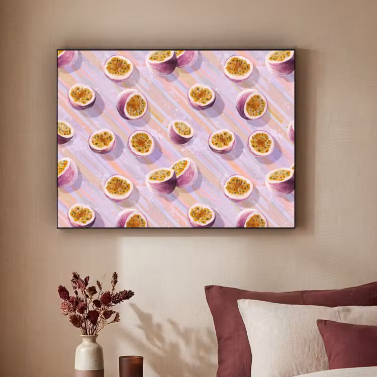 Art Frame - Passievrucht - Tropisch - Paars — 2