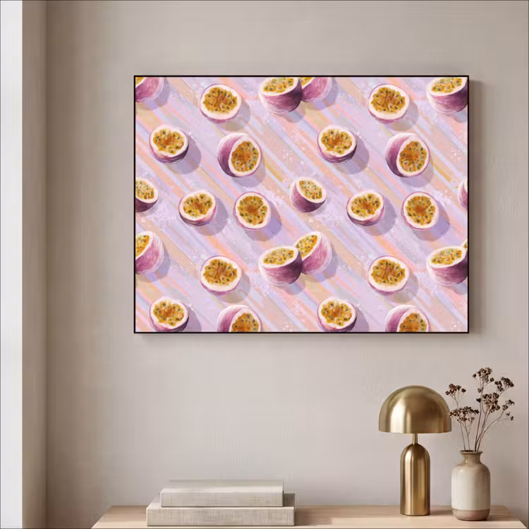 Art Frame - Passievrucht - Tropisch - Paars — 3