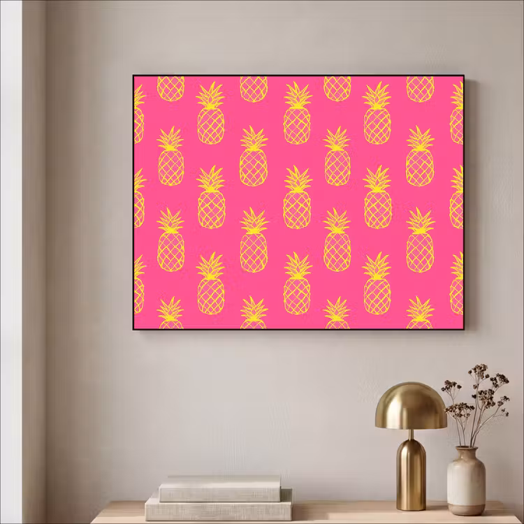 Art Frame - Ananas - Trendy - Roze — 3