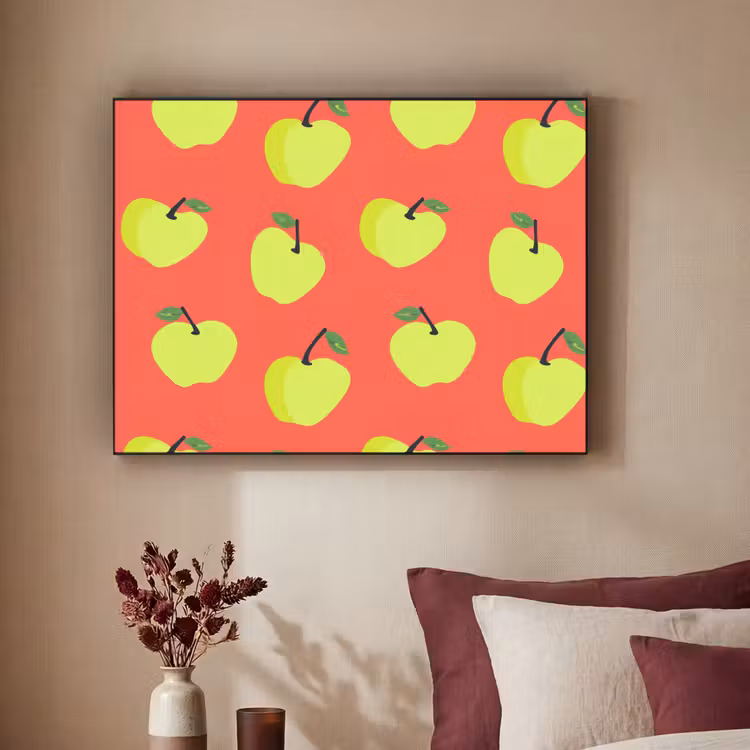 Art Frame - Appels - Modern - Groen — 2