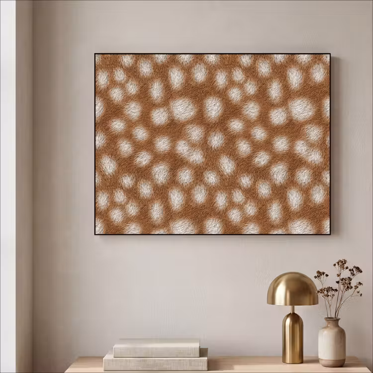 Art Frame - Hert - Bruin - Vacht — 3