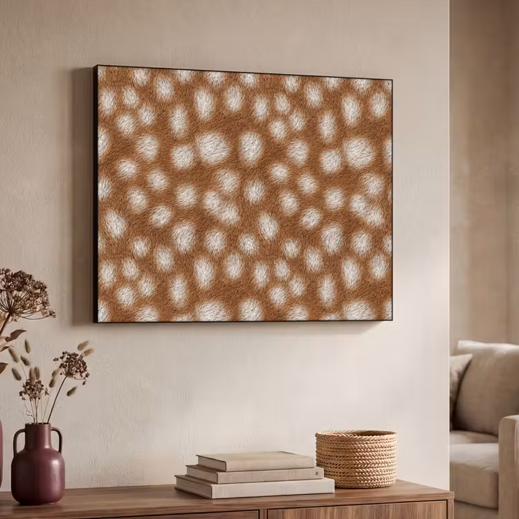 Art Frame - Hert - Bruin - Vacht — 4