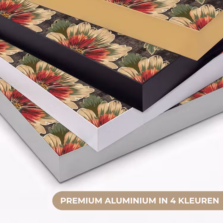 Art Frame - Bloemen - Klassiek - Patroon - Rood — 5